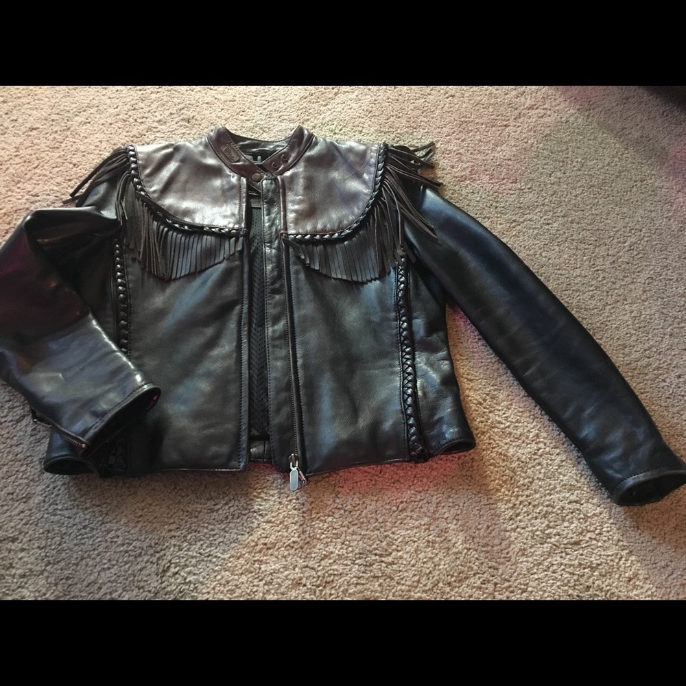 Leather jacket